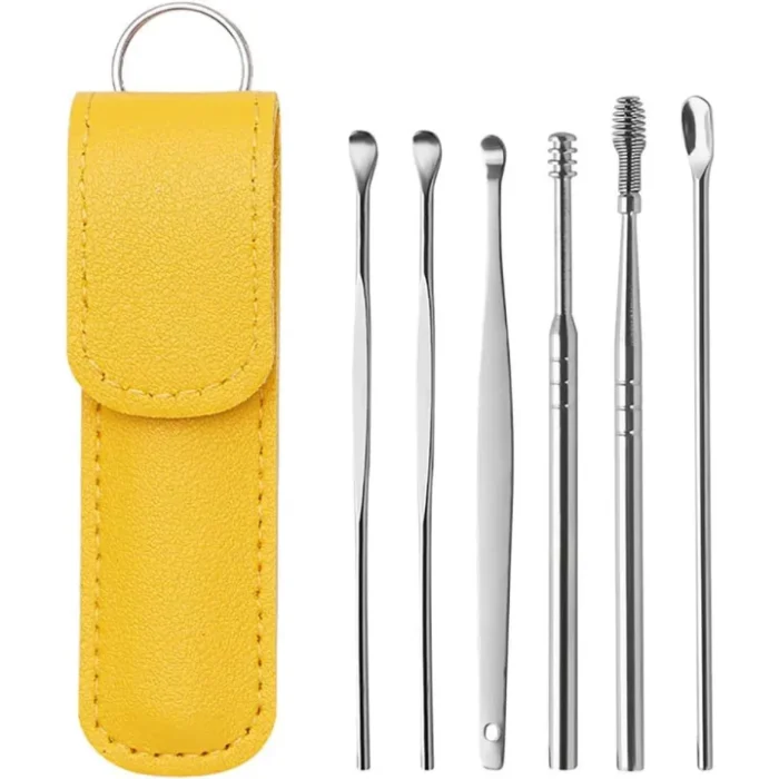 Ear Wax Cleaning Kit 6 Pcs - Ear Pick Tools